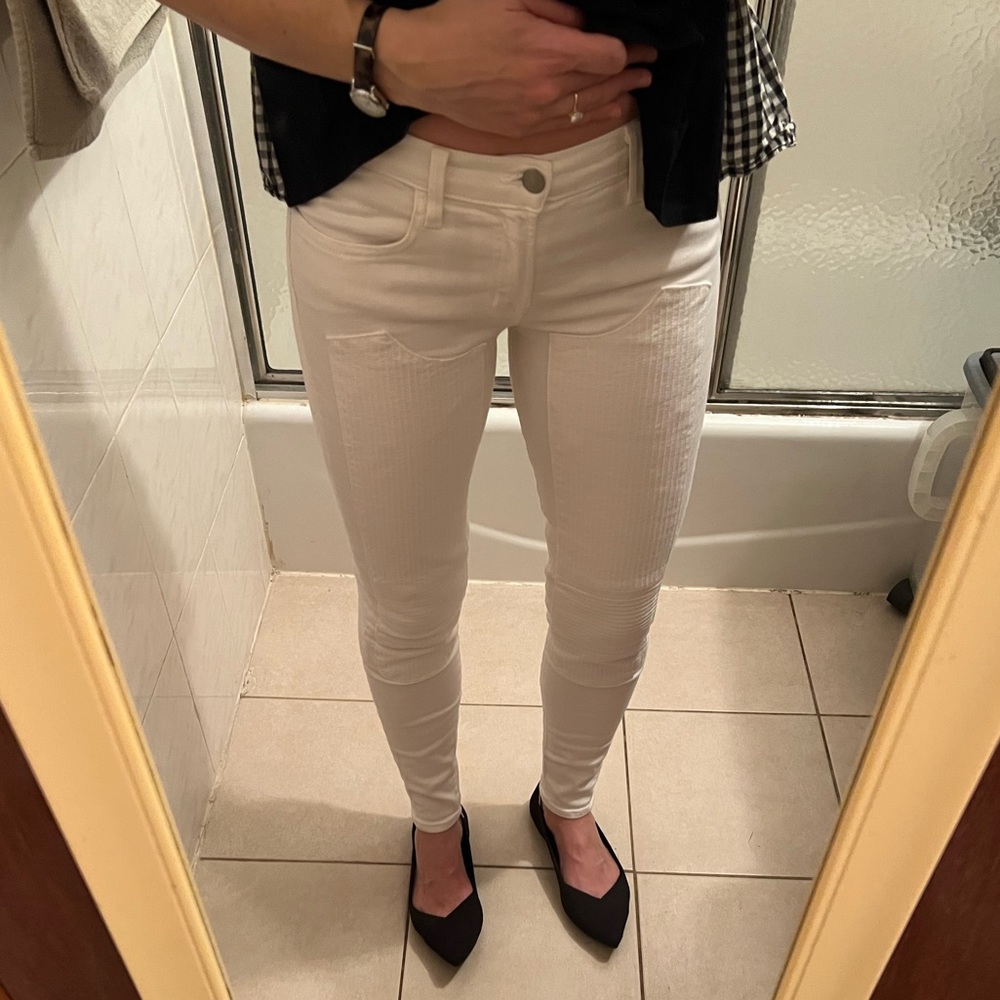 J Brand White Jeans